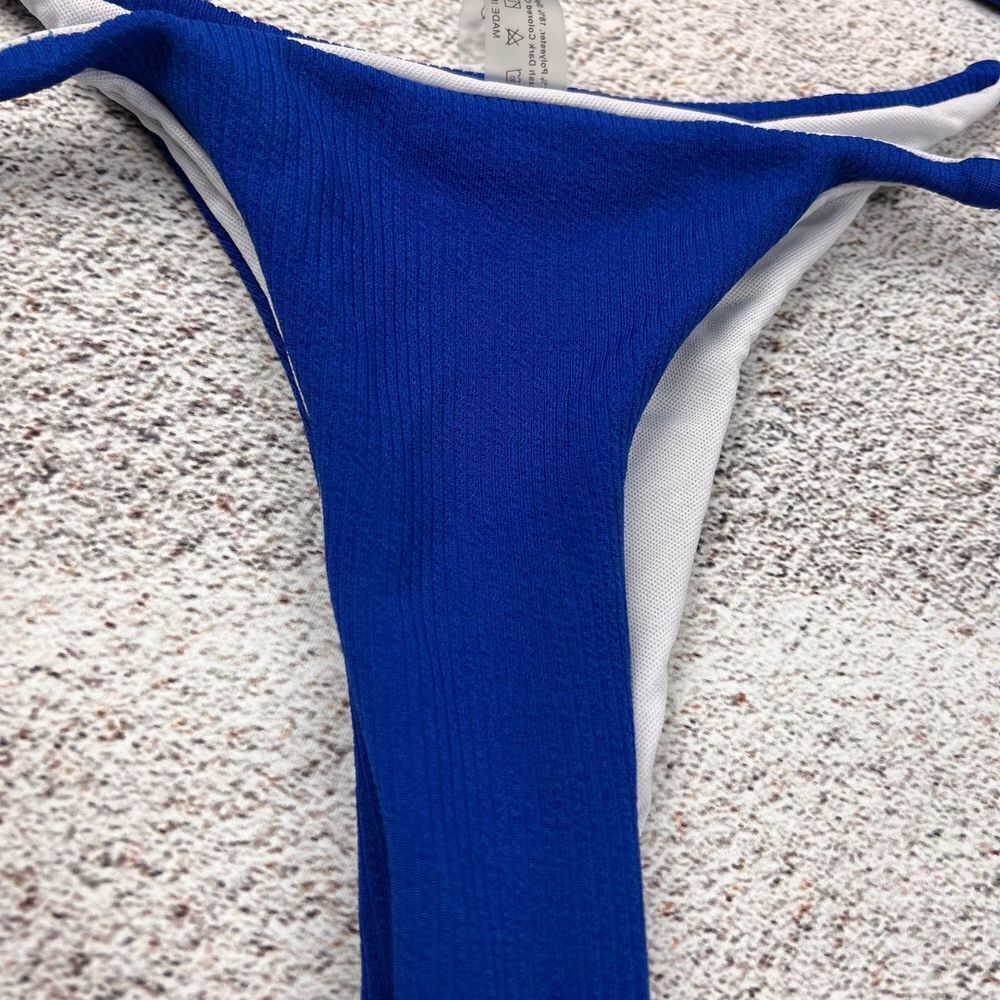 Shein ribbed triangle bikini - Picture 3 of 9